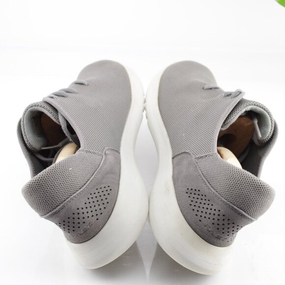 Kizik Mens Madrid Sneaker Size 12 Gray Eco Knit Hands Free Lace Up Casual Shoe - Picture 7 of 14